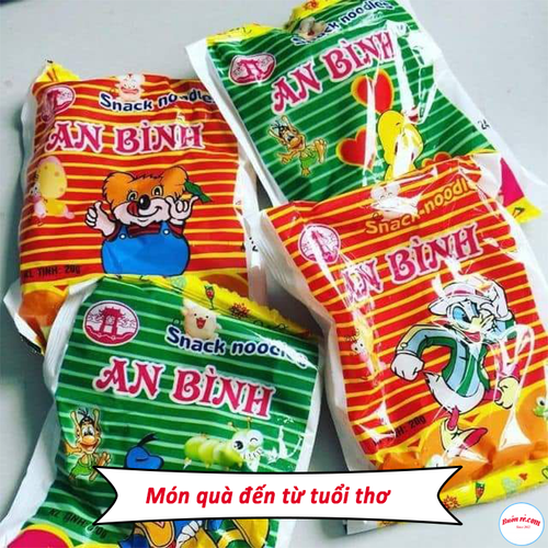 Combo 2 bịch mì tôm trẻ em An Bình 100 gói
