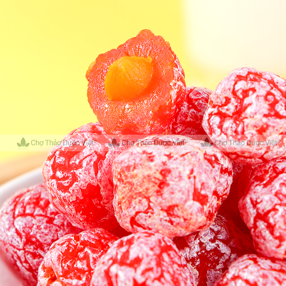 Ô mai mận cơm đỏ 100g - Chợ Thảo Dược Việt