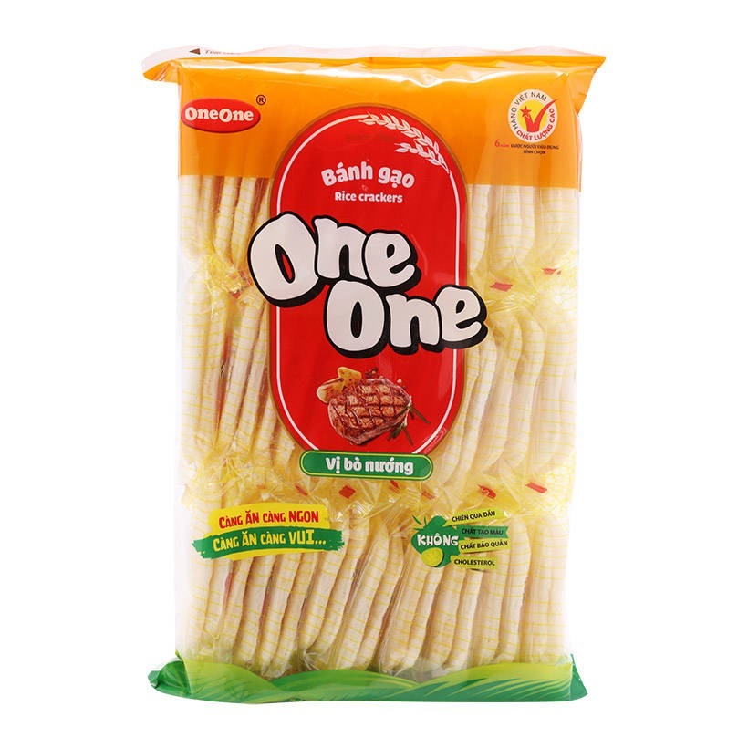 Bánh gạo one one vị bò nướng