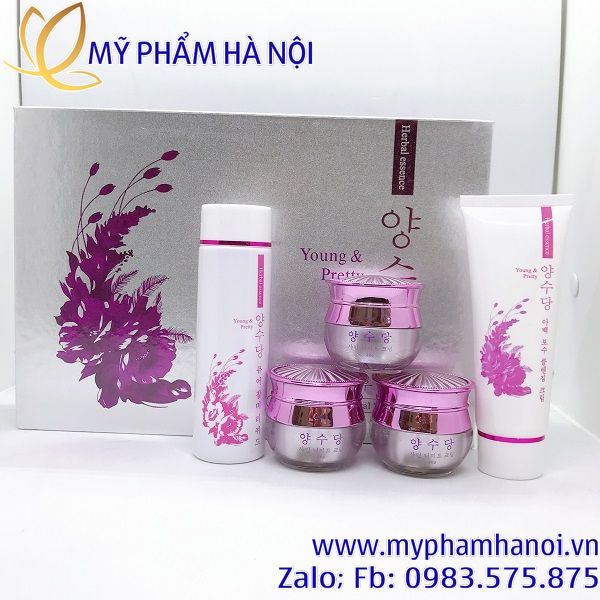 YOUNG PRETTY 5 sản phẩm MỜ NÁM TÀN NHANG