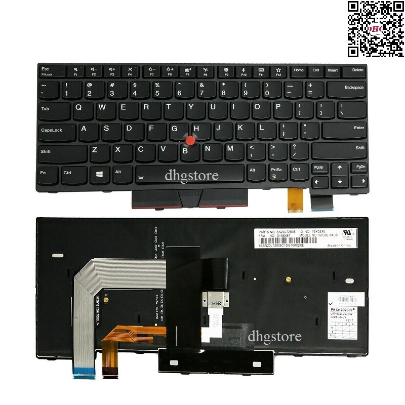 Bàn phím laptop Lenovo ThinkPad T470 T480