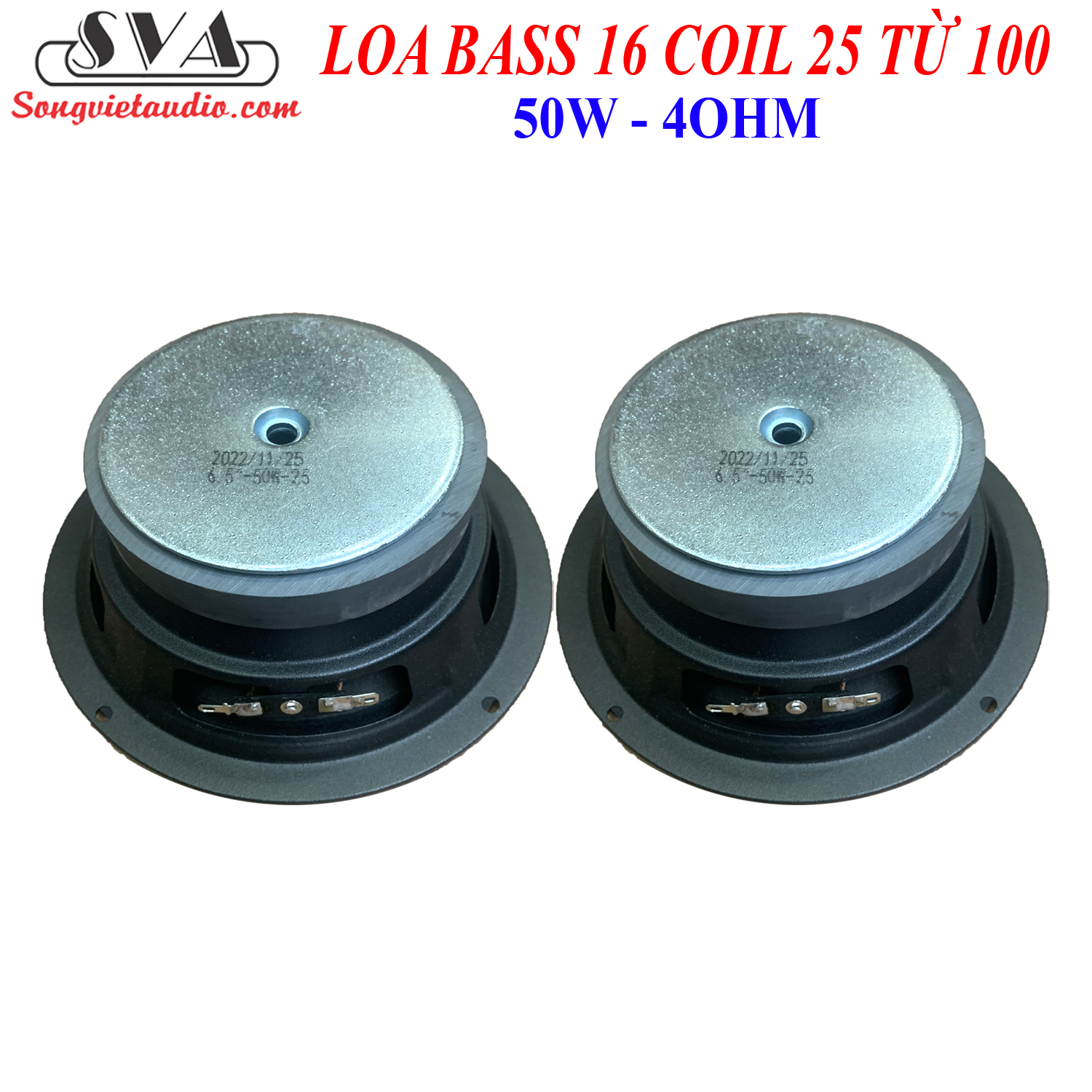 LOA BASS 16 COIL 25 TỪ 100