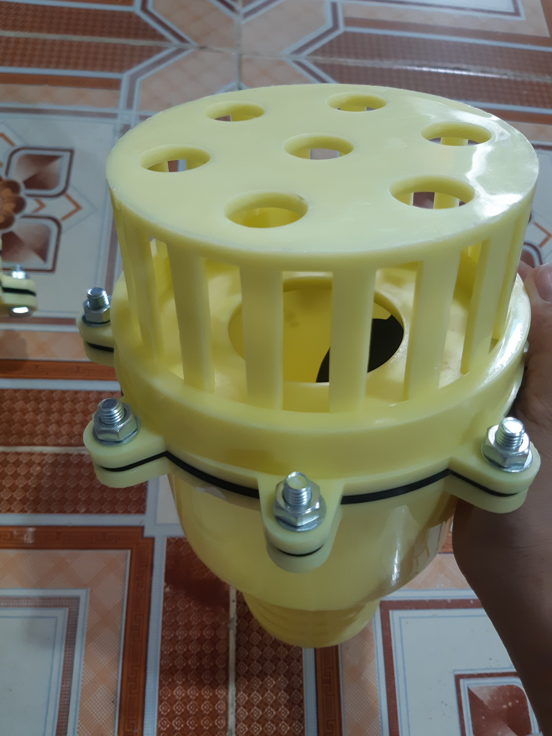 Luppe Máy Bơm Nước nhựa (Rọ Lọc Rọ Bơm Giỏ Hút Nước) phi 90 và phi 114