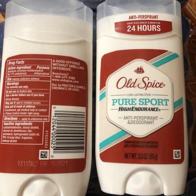 LĂN KHỬ MÙI DẠNG SÁP OLD SPICE ( USA )