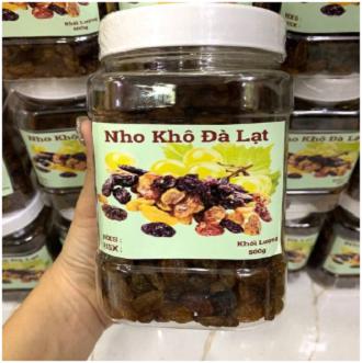 [HCM]Nho khô Đà Lạt hủ 500g