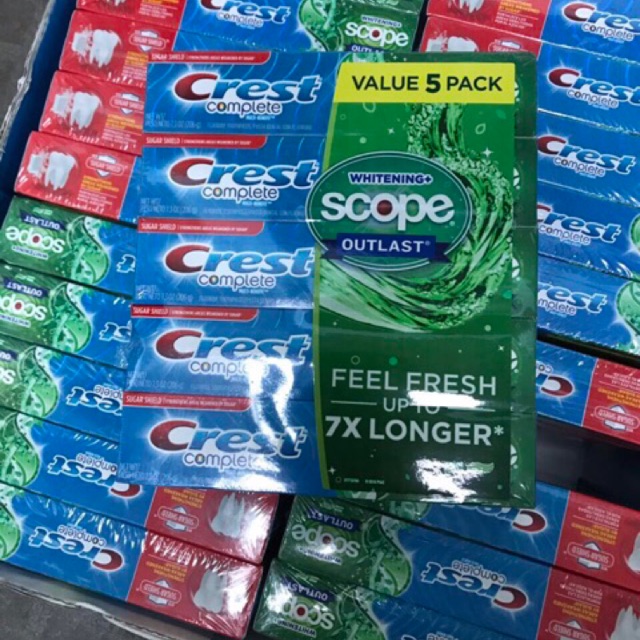 [HCM]Kem Đánh Răng Crest Score Mẫu Mới