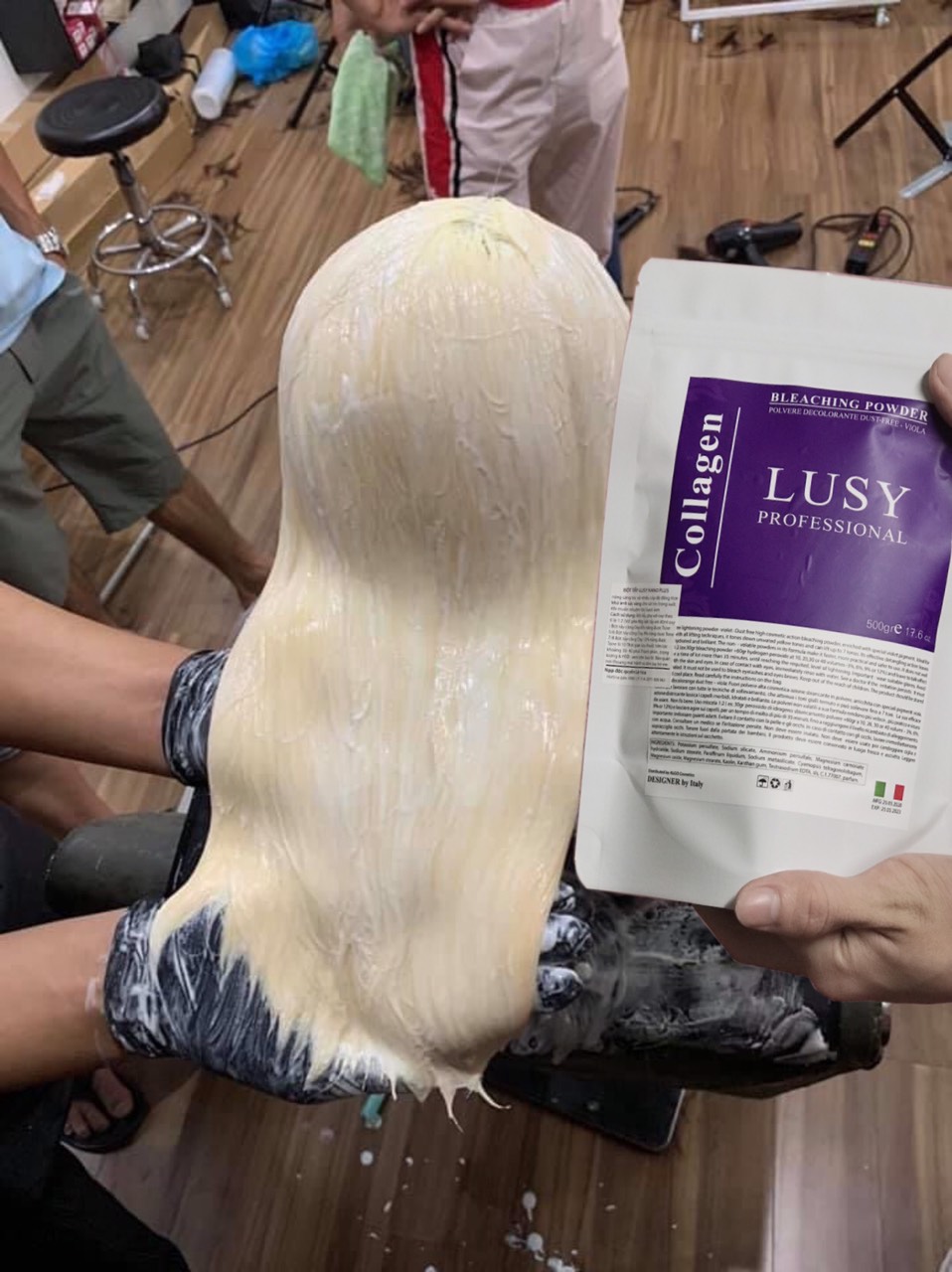 Bột Tẩy Tím Lusy 500g