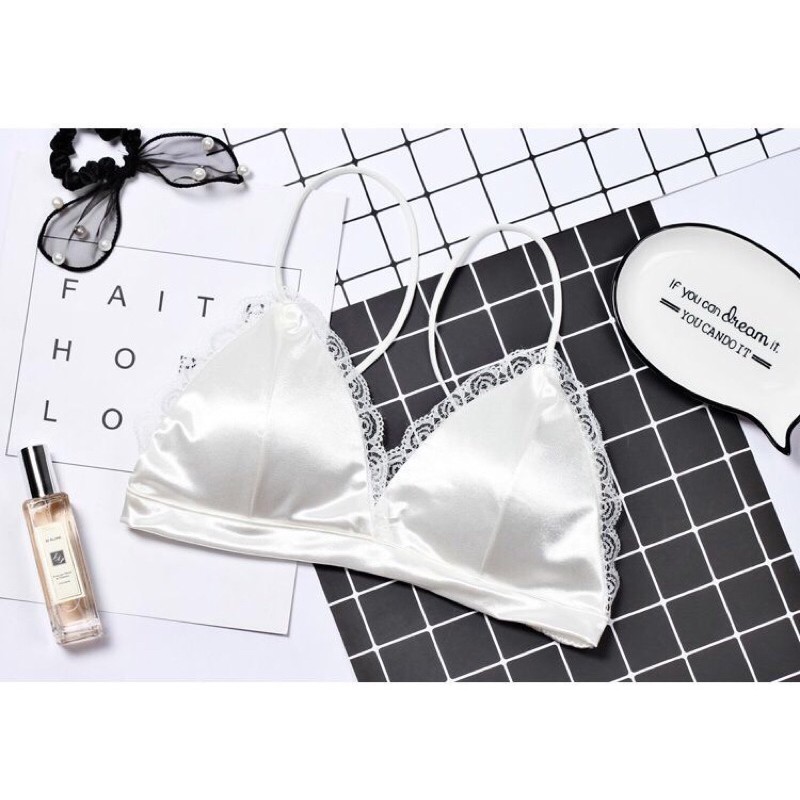 Áo Bra Satin dạng lụa 263