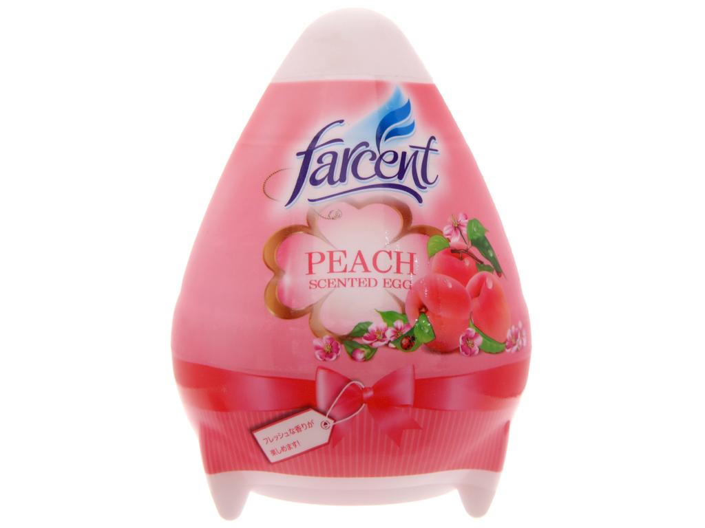 [HCM]Sáp thơm hình trứng Farcent 170g- Hương đào