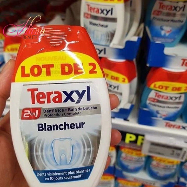 Kem đánh răng Teraxyl màu trắng mẫu mới