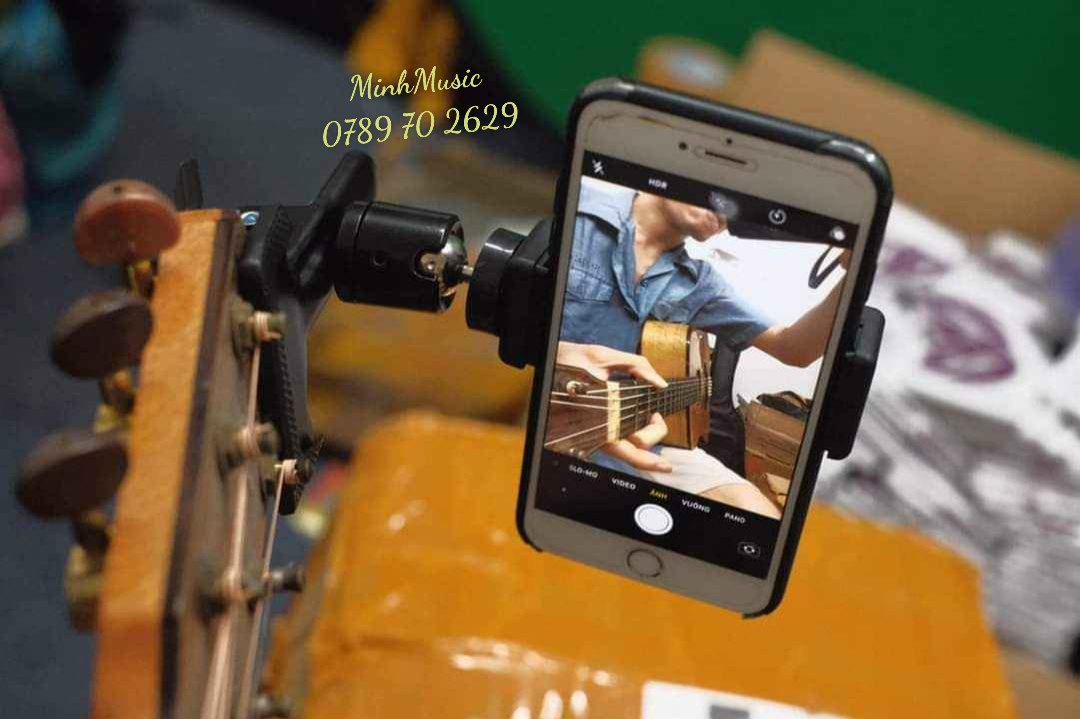 [HCM]Kẹp điện thoại gắn trên đàn guitar MMS