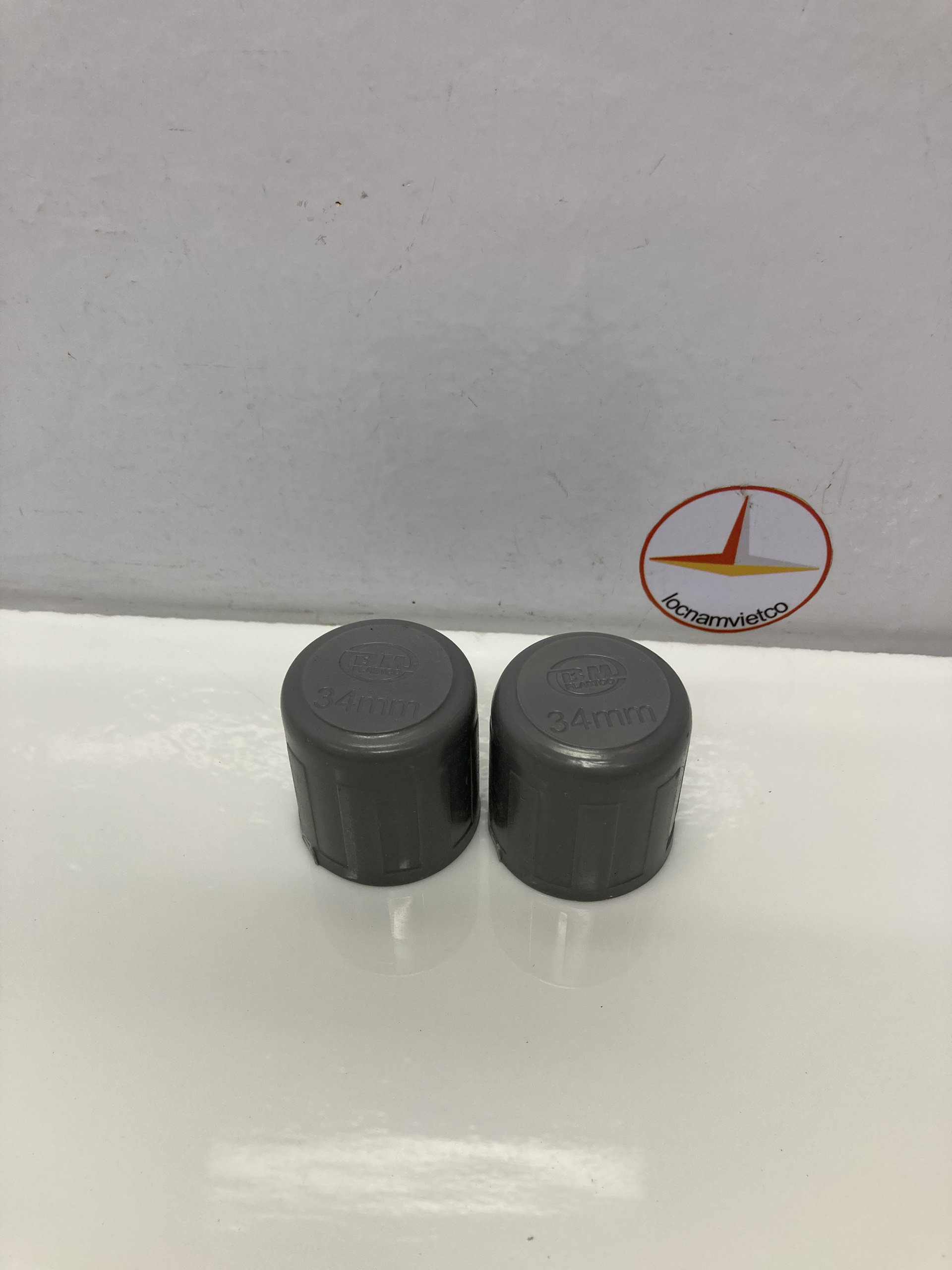 Nắp bịt 34 nhựa PVC Bình Minh ( 10 cái )