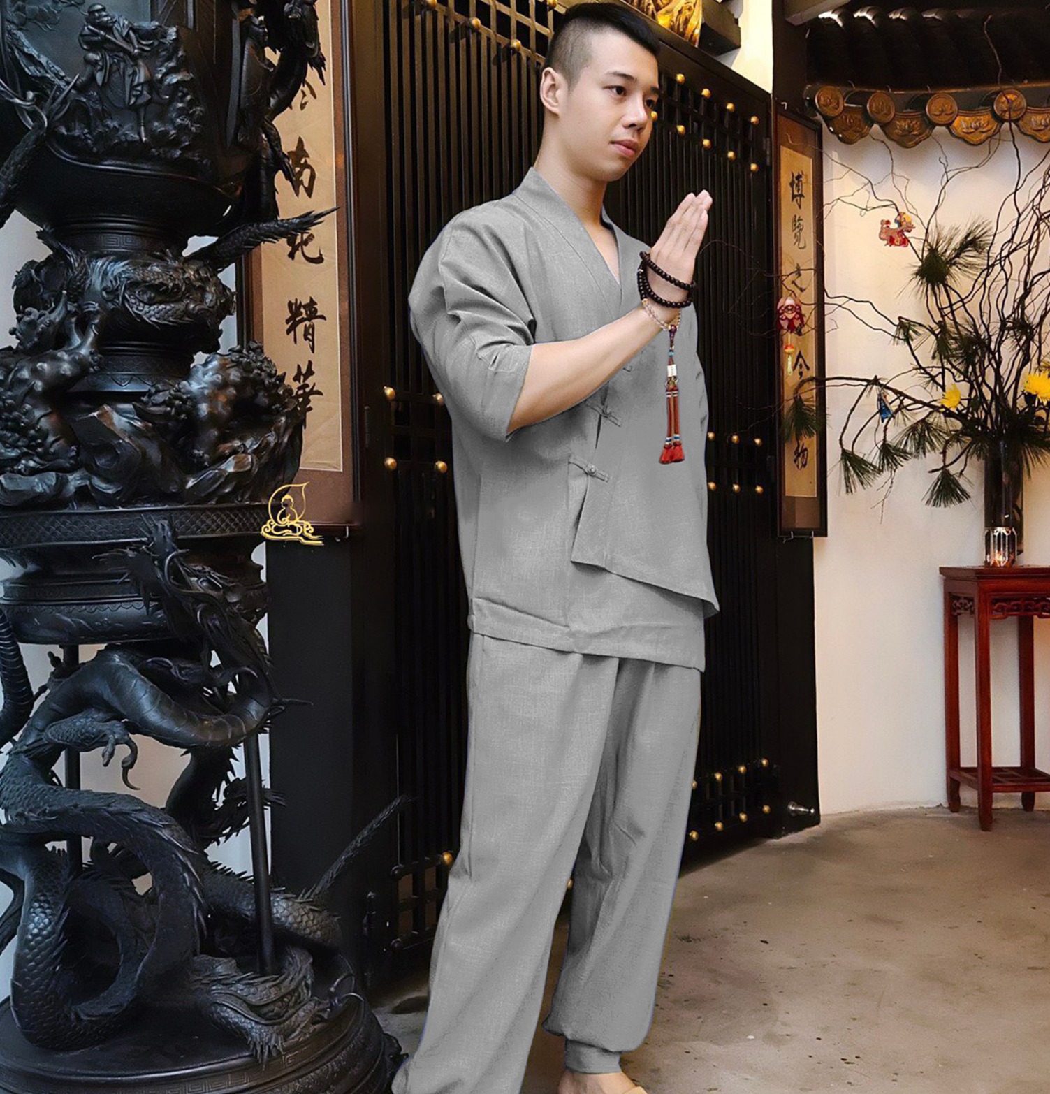 [HCM]ĐỒ LAM ĐI CHÙA DÀNH CHO NAM CAO CẤP