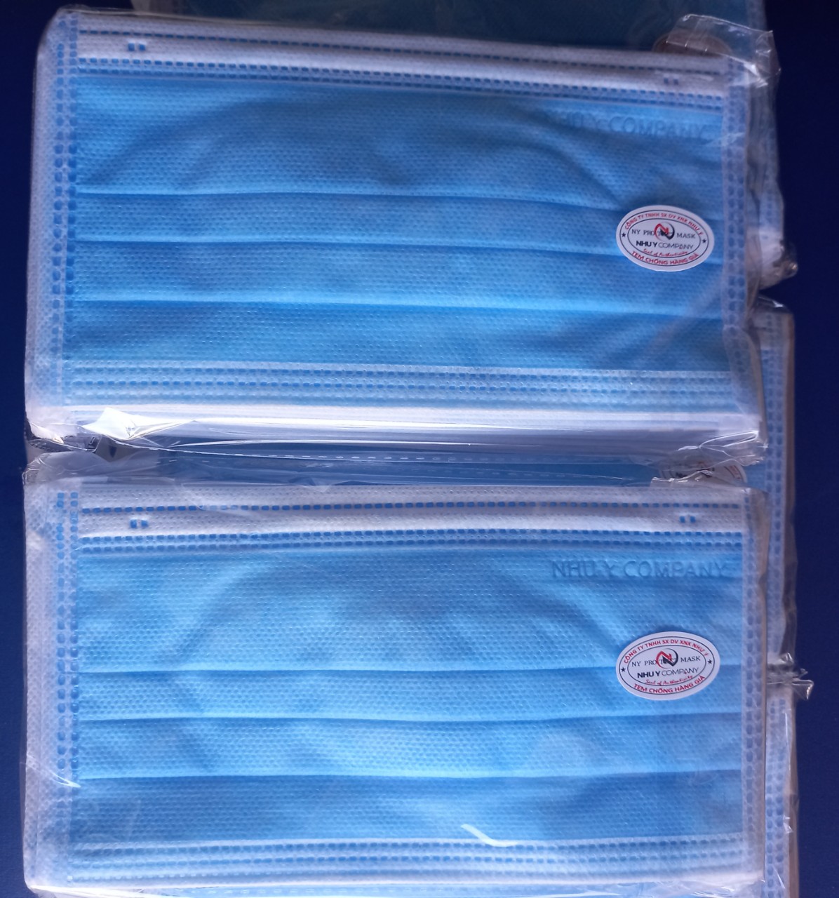 KHẨU TRANG Y TẾ  NHƯ Ý ( HÀNG CAO CẤP ) ( 2 HỘP 100 CÁI ) XANH