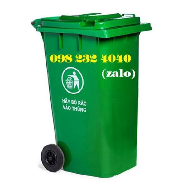 [HCM]Thùng rác nhựa 120 lít
