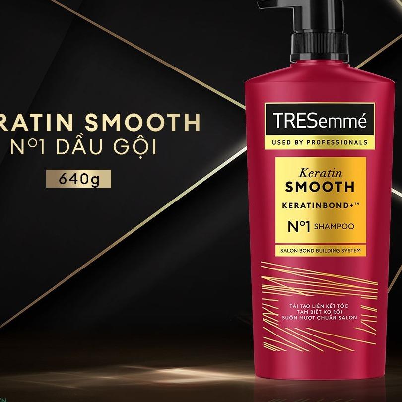 Dầu gội Tresemme Keratin Smooth chai 650g