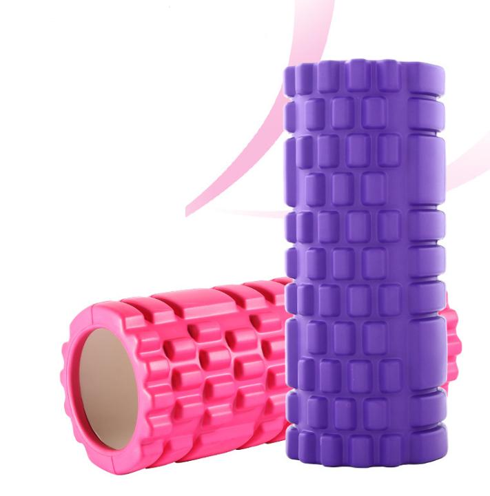 Ống Lăn Dẹt 33*13Cm - Con Lăn Massage Tập Yoga Gym Foam Roller