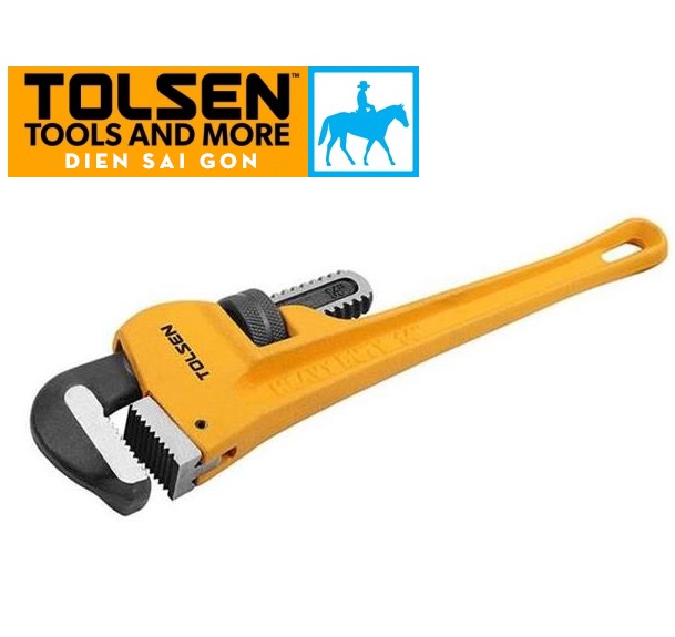 Mỏ lết răng pipe wrench 8inch 200mm TOLSEN 10231