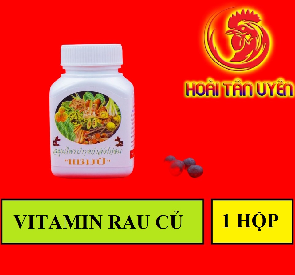 Vitamin rau củ cho gà đá