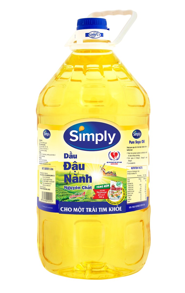 Dầu Đậu Nành 5L Simply