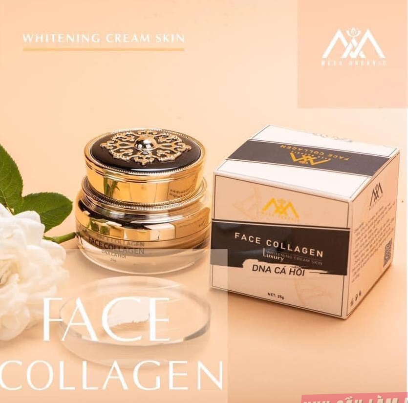 [HCM]Kem face collagen DNA cá hồi MEEA ORGANIC 36 vị 25g chính hãng