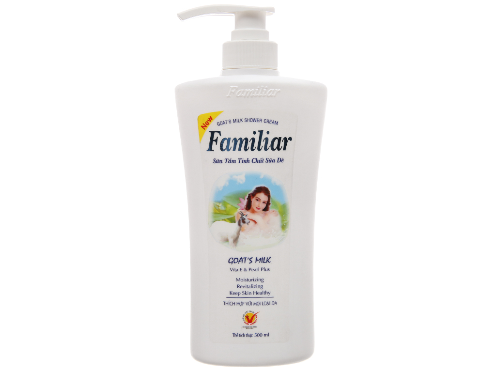 Sữa tắm Familiar tinh chất sữa dê 1000ml