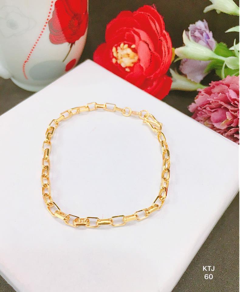 Lắc tay cho nam và nữ vàng 10k LTV27