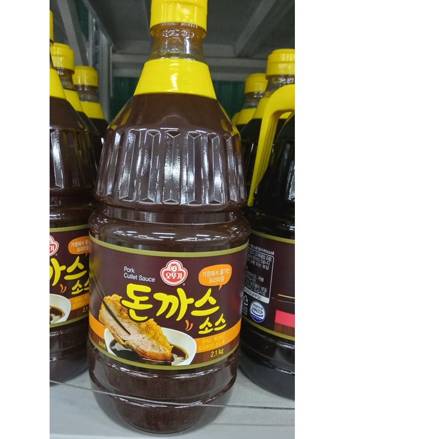 Sốt cốt lết thịt chiên xù tonkatsu hàn quốc 2,1kg. 오뚜기 돈까스