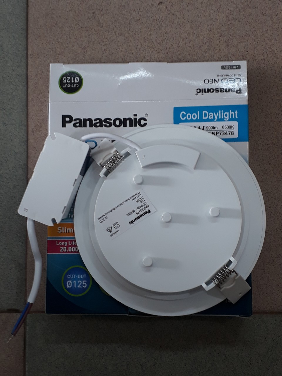 [HCM]ĐÈN LED ÂM TRẦN 12W PANASONIC PHI 125