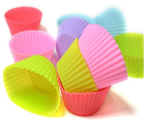 Bộ 6 Khuôn Silicon Tròn Nướng Bánh