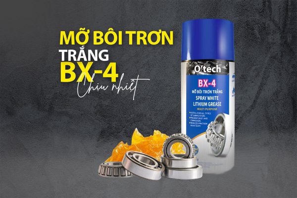 BX-4 Mỡ Bôi Trơn Trắng O’tech Lithium White Grease