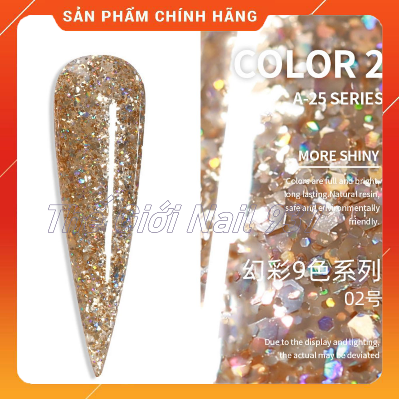 [HCM]Sơn gell AS chai đỏ mã A25 - 15ml