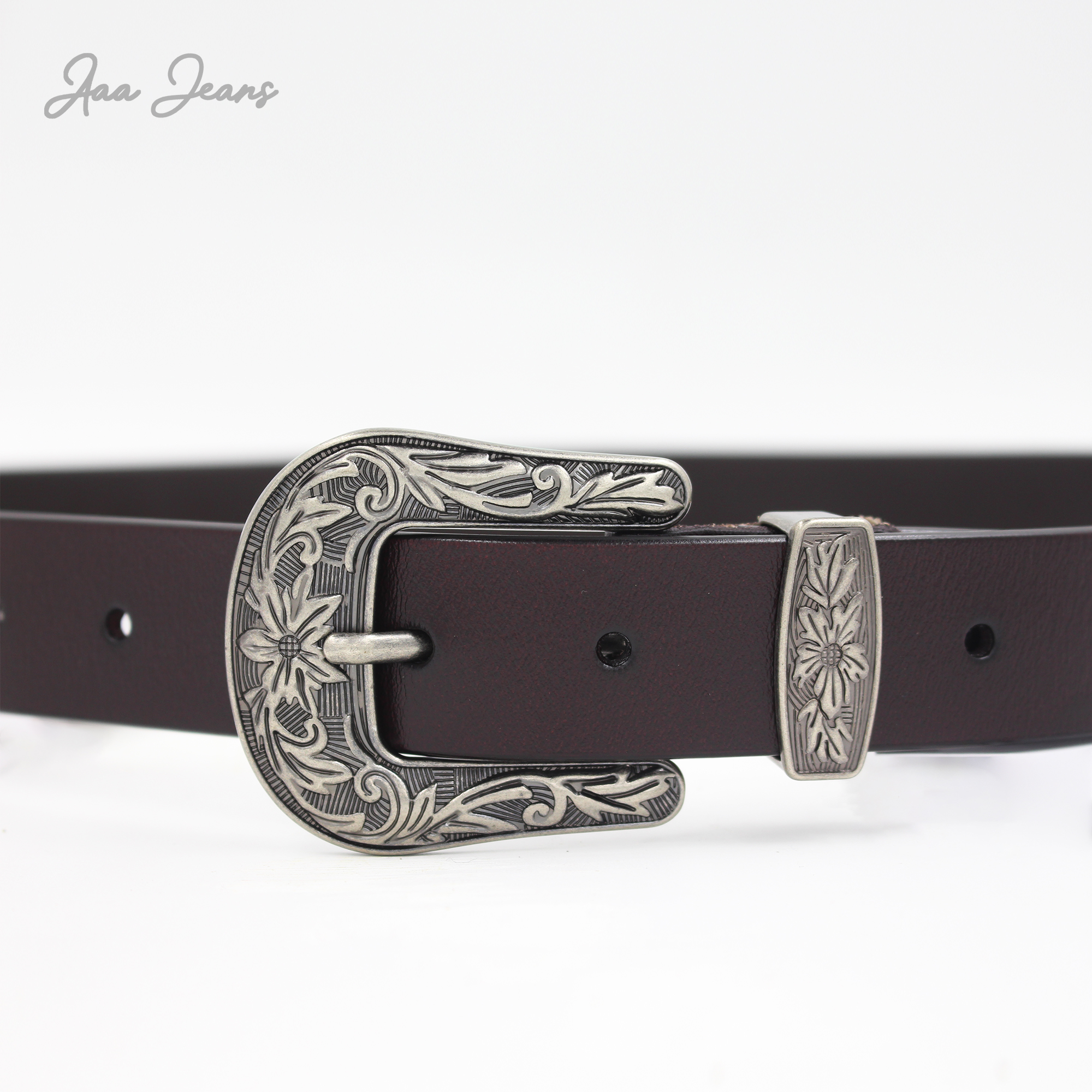 Thắt Lưng Vintage Style Da Thật Aaa Jeans