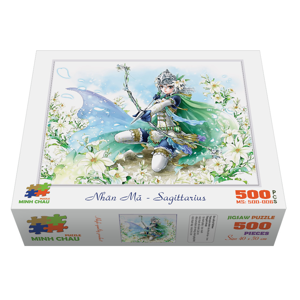 Bộ xếp hình 500 mảnh - NHÂN MÃ SAGITTARIUS ( SP CAO CẤP )