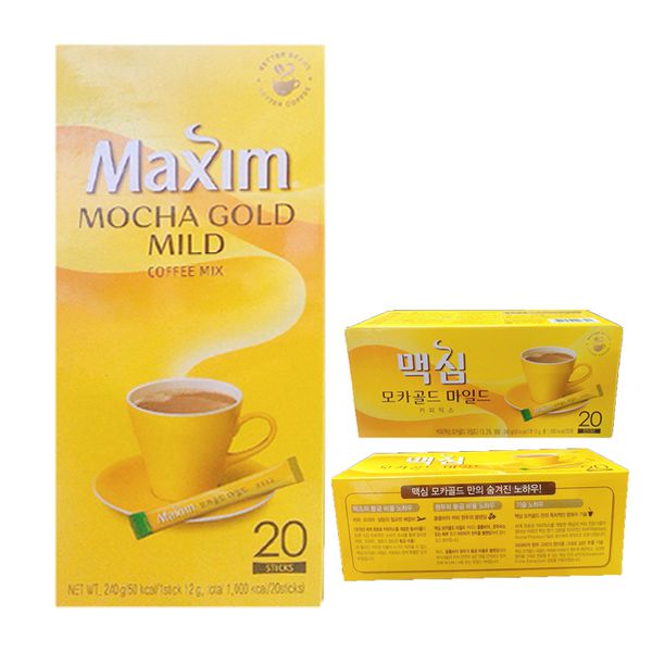 Cafe Maxim Mocha Gold Mild HQ 20 gói