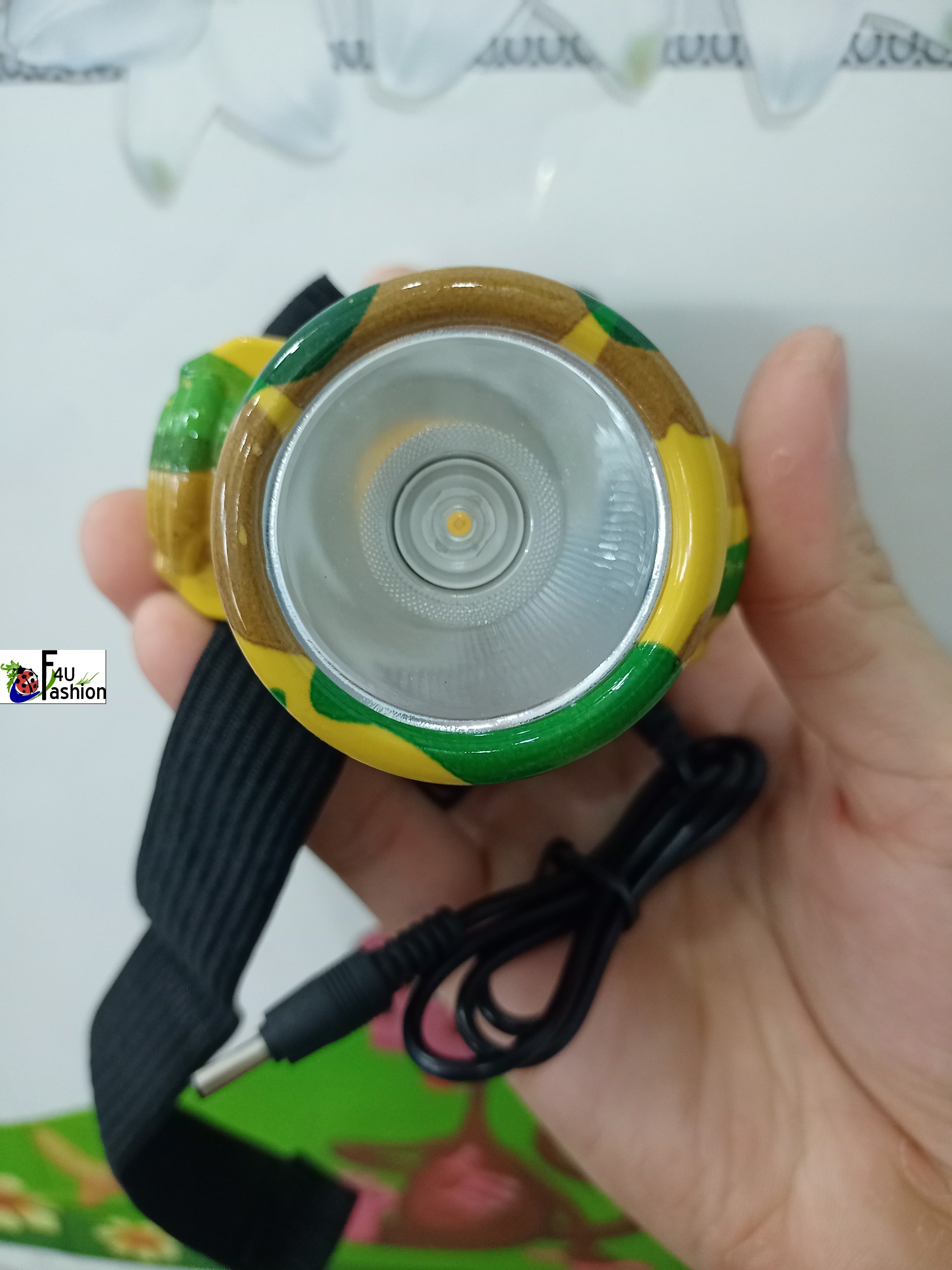 Đèn pin đội đầu có điểm mù lấy ráy tai chuyên dụng