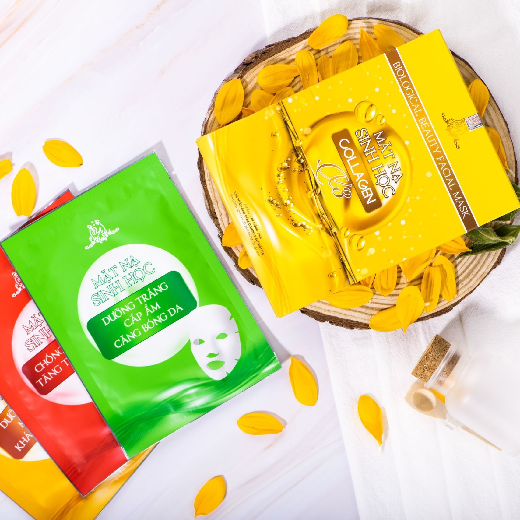 MẶT NẠ SINH HỌC COLLAGEN X3 HỘP 5 MIẾNG