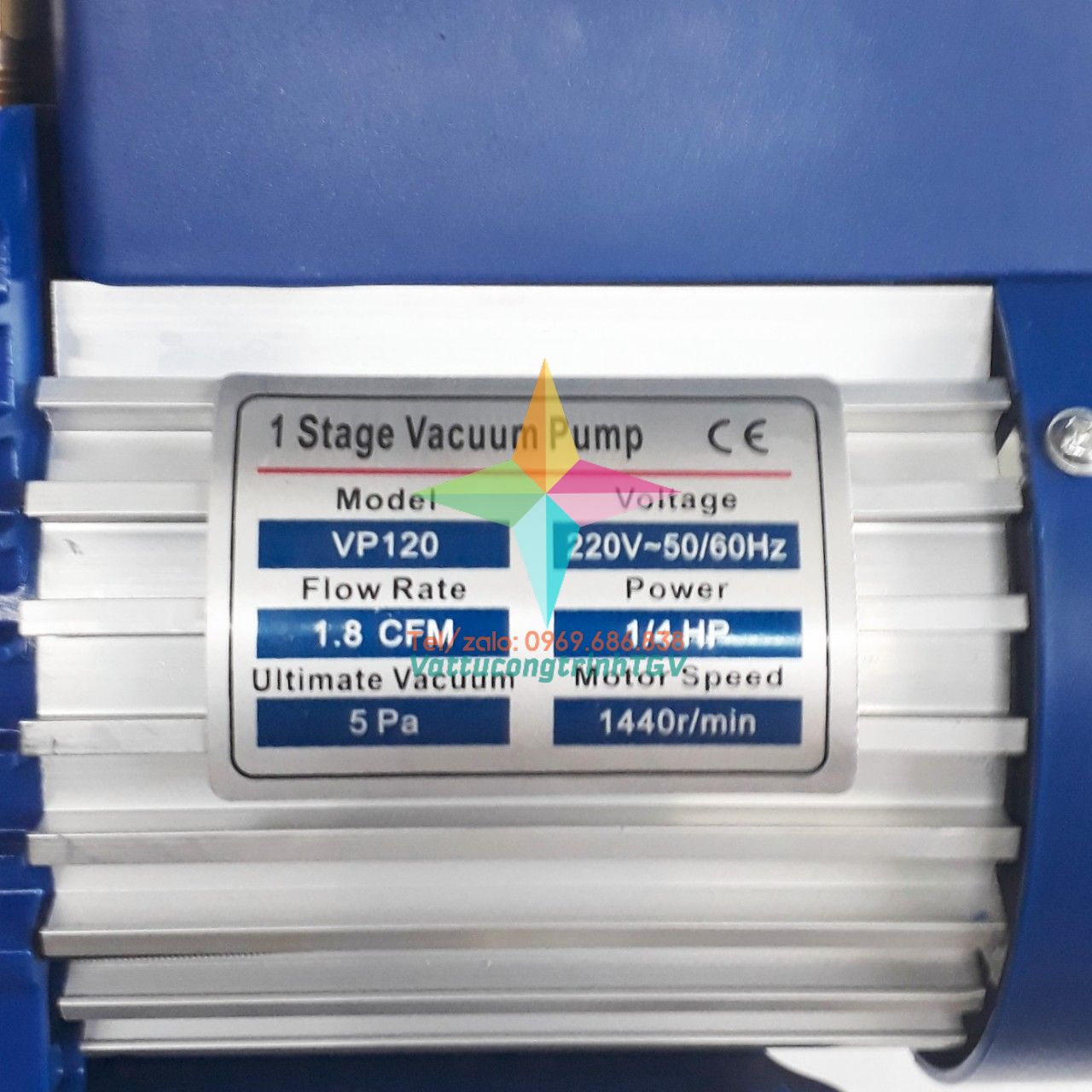 Máy hút chân không Model VP120 công suất 1.8 CFM