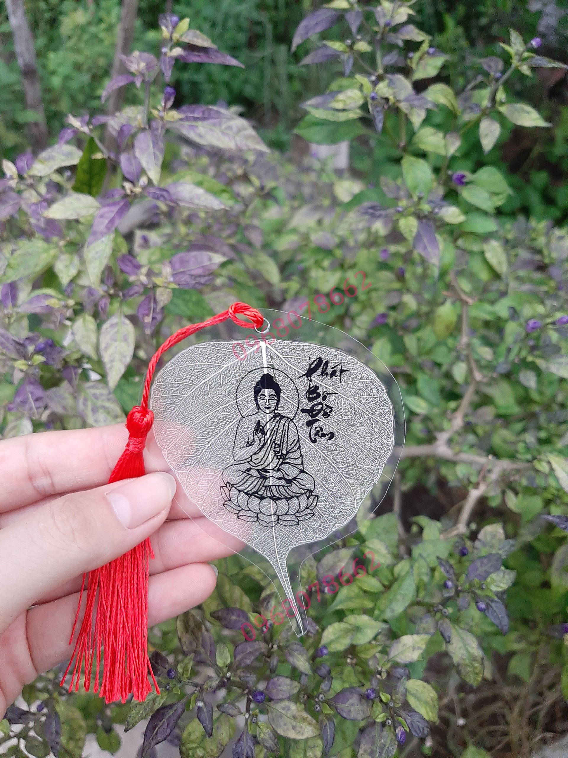 Lá bồ đề Phát bồ đề tâm cầu an