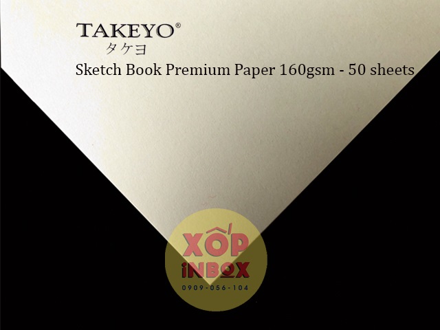 Sổ vẽ Takeyo Sketch book A4 160gsm
