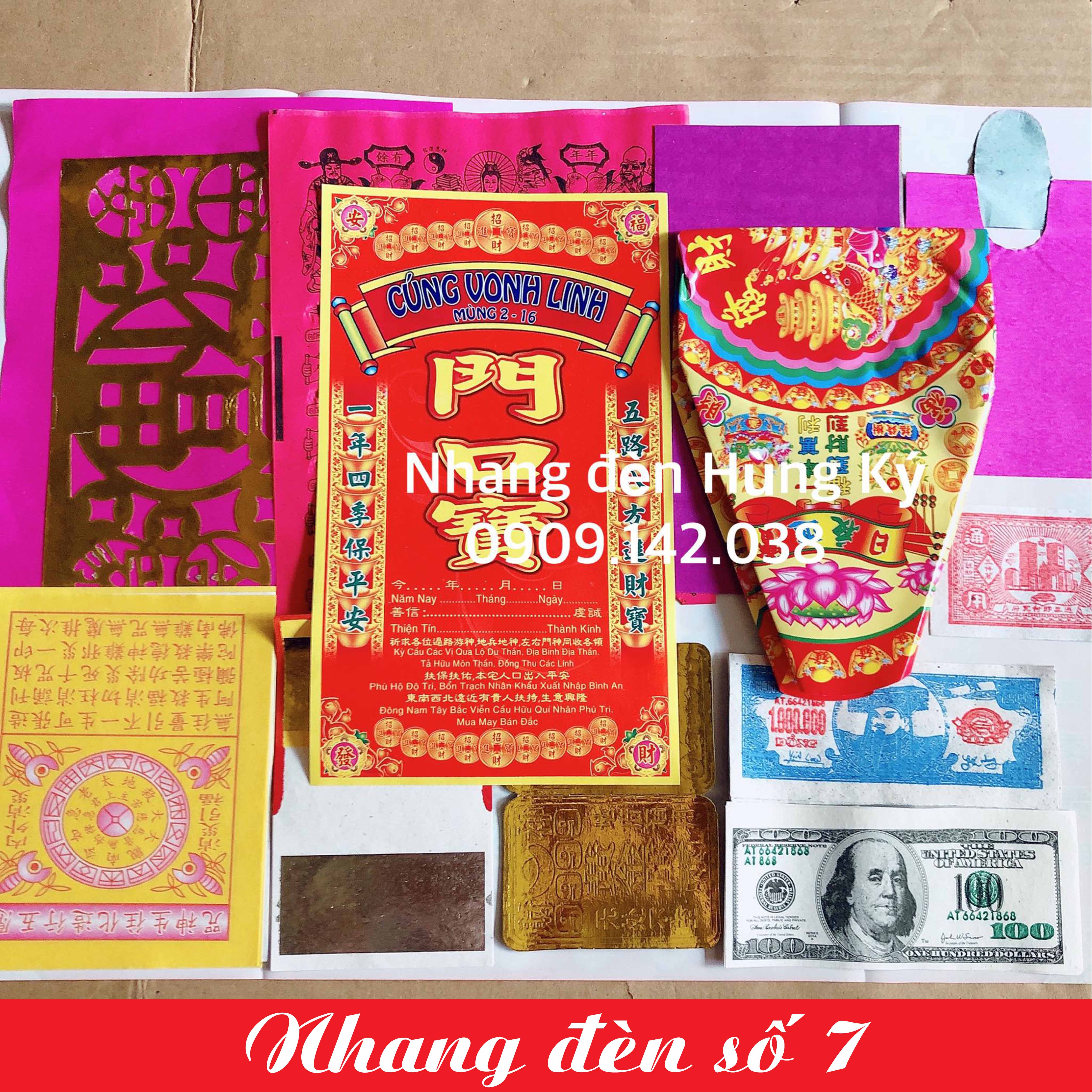 Bộ giấy cúng vong linh