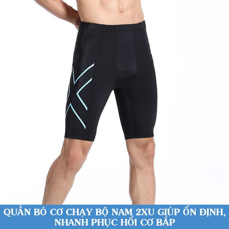 Quần bó cơ 2XU dùng cho chạy bộ,gym,đạp xe