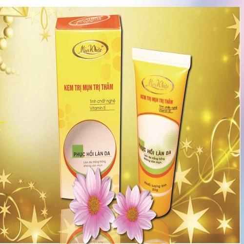 Kem mun và thâm Miss-White 20g
