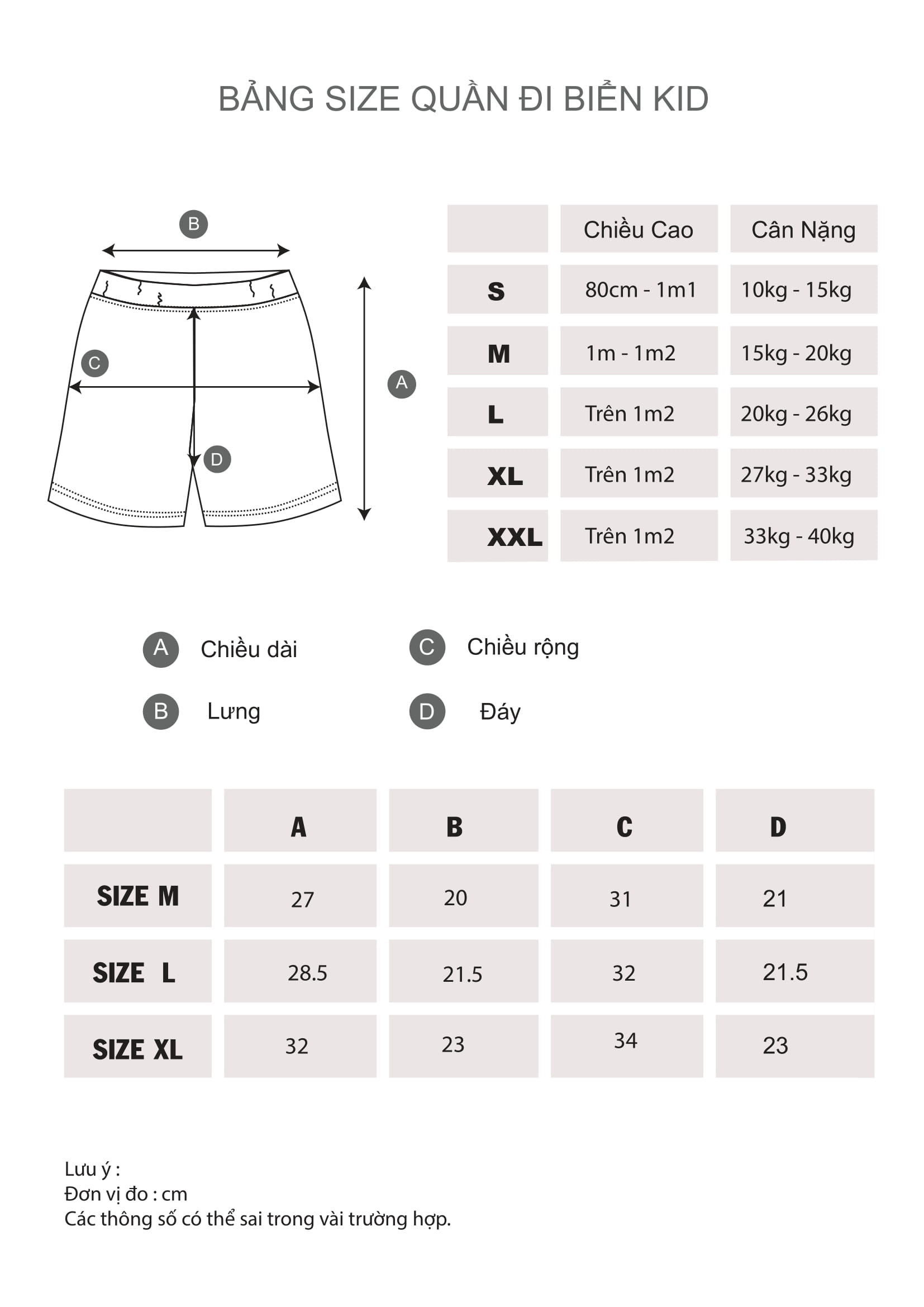 Quần đi biển Kid Sobie Green Pattern