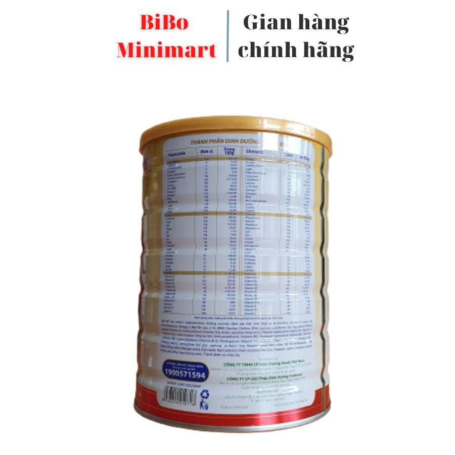 Sữa Orimilk Gain lon 900G (Từ 1 tuổi trở lên).