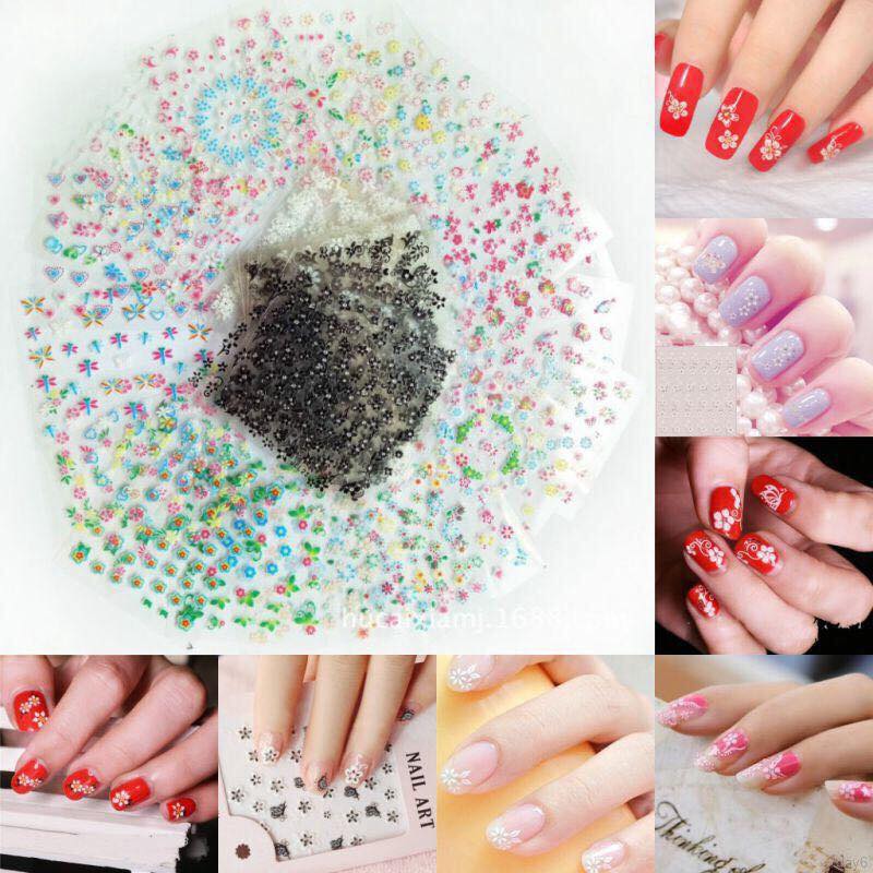 STICKER DÁN MÓNG HOẠT HÌNH DỄ THƯƠNG, KHÔNG ĐỘC HẠI (30 HÌNH)