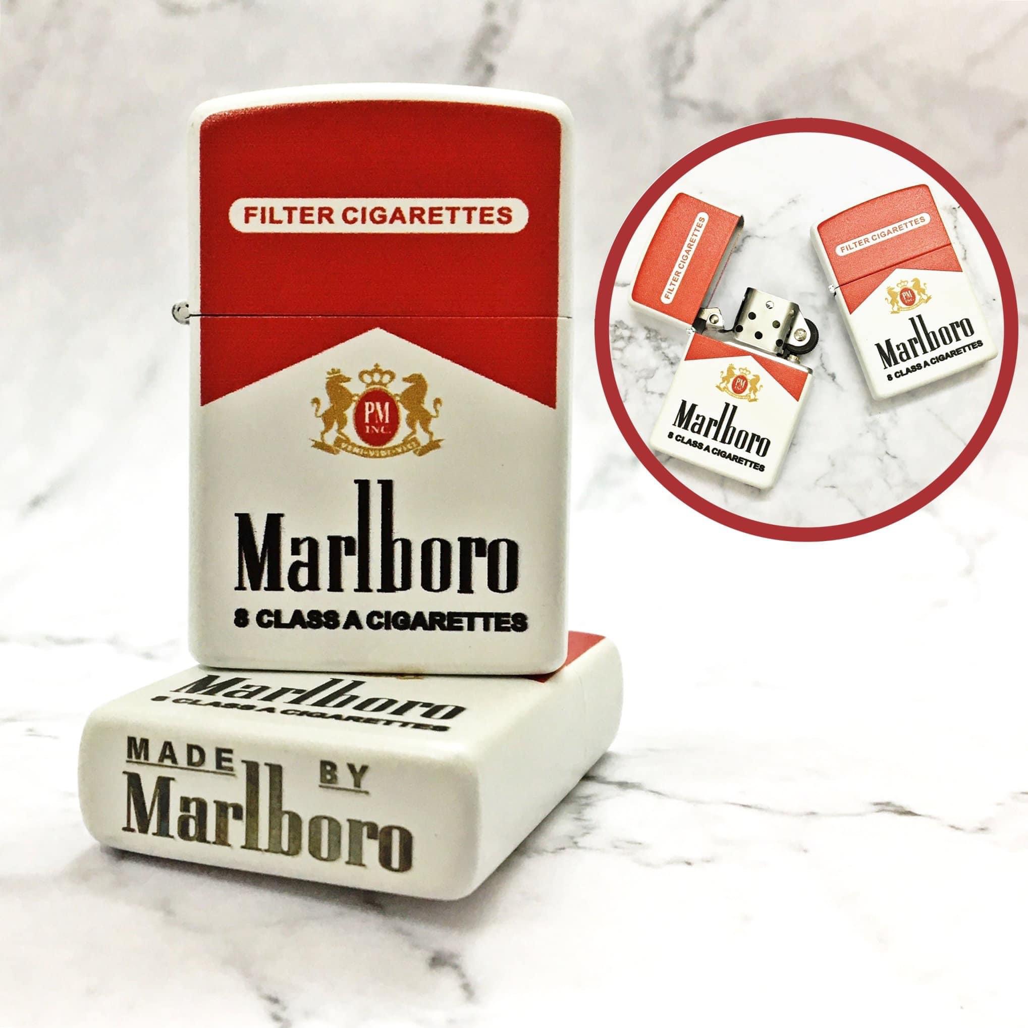 [HCM] Bộ 4 Bật Lửa Zippo Hình Logo Các Loại