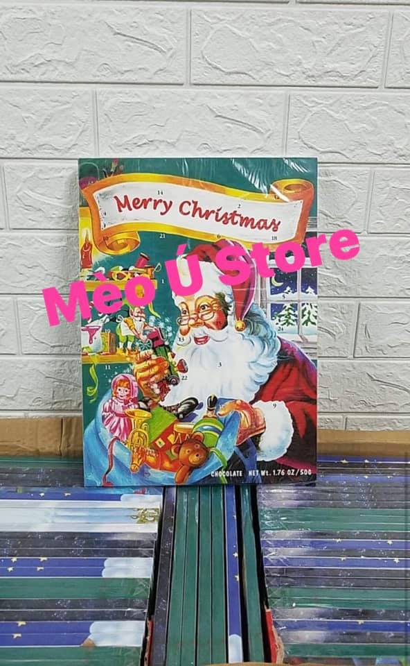 [HCM]KẸO SOCOLA ADVENTCALENDER 24 VIÊN