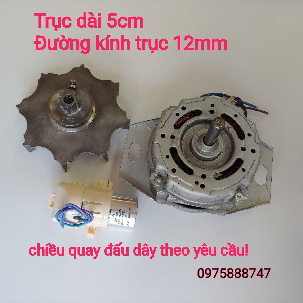 Motor máy giặt Toshiba AW- A800/ E920 ( Hãng tháo máy rin )