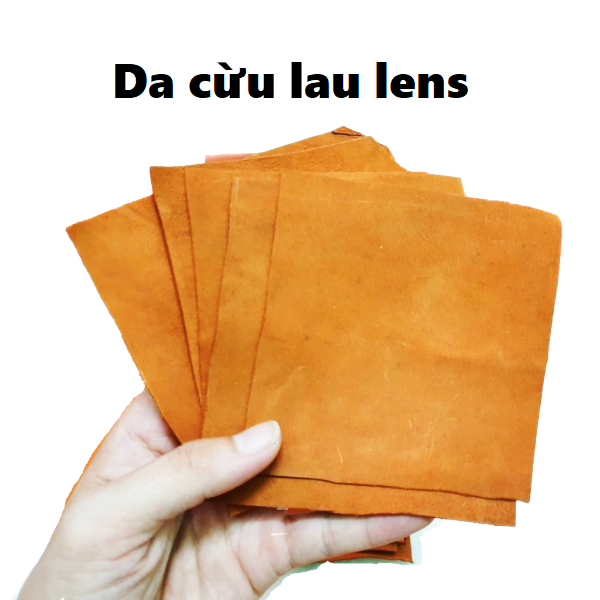 Da cừu vệ sinh lens và máy ảnh